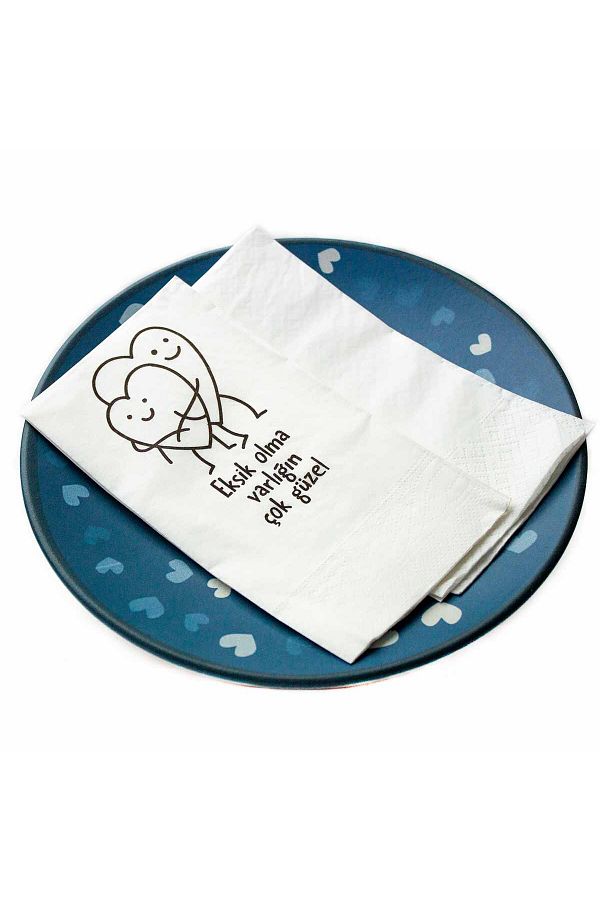 PALTO TASARIM-Missing because Its Very Beautiful Patterned Napkin - 20 Pack Patterned Presentation Napkin 1