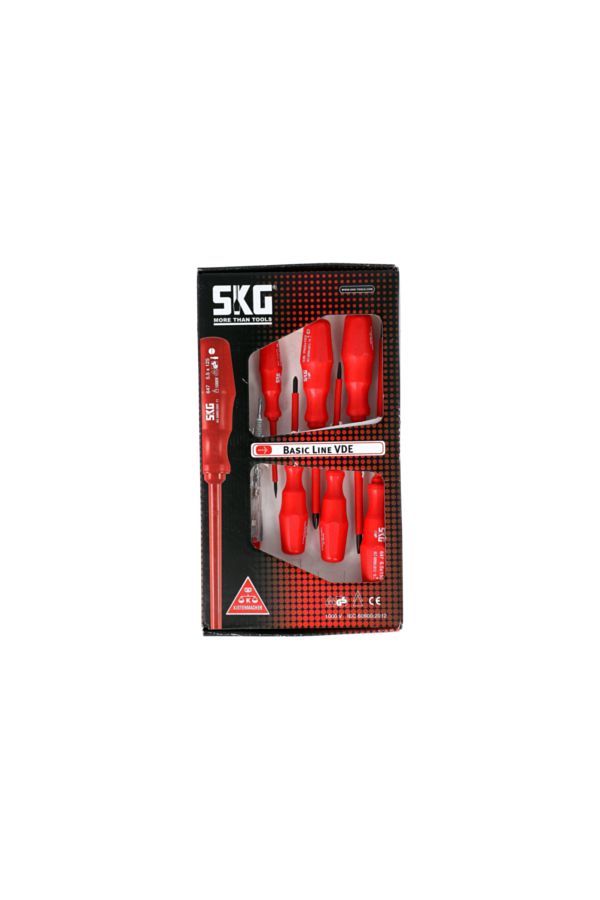 SKG-7-Piece Basic Line VDE Screwdriver Set 560/8 1