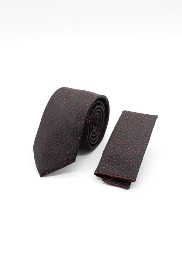 İmza-Red Patterned Tie 1090240133 1
