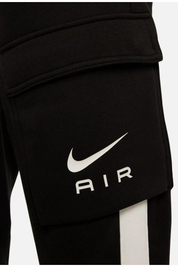 Nike Swoosh Air Fleece Cargo Men s Black Sweatpants Trendyol