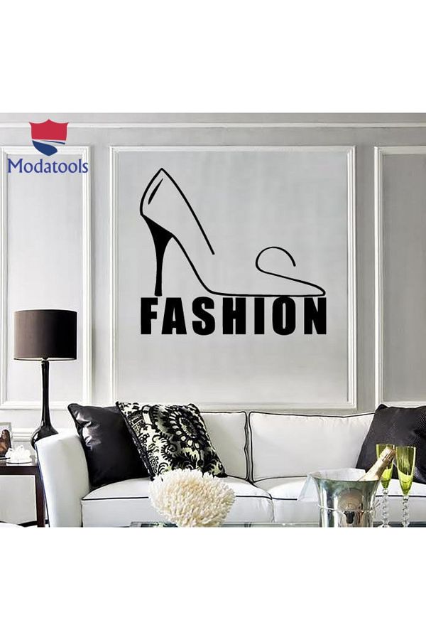 HSY STORE Fashion Style Bedroom and Shoes Sticker Unique Gift Wall Sticker Trendyol
