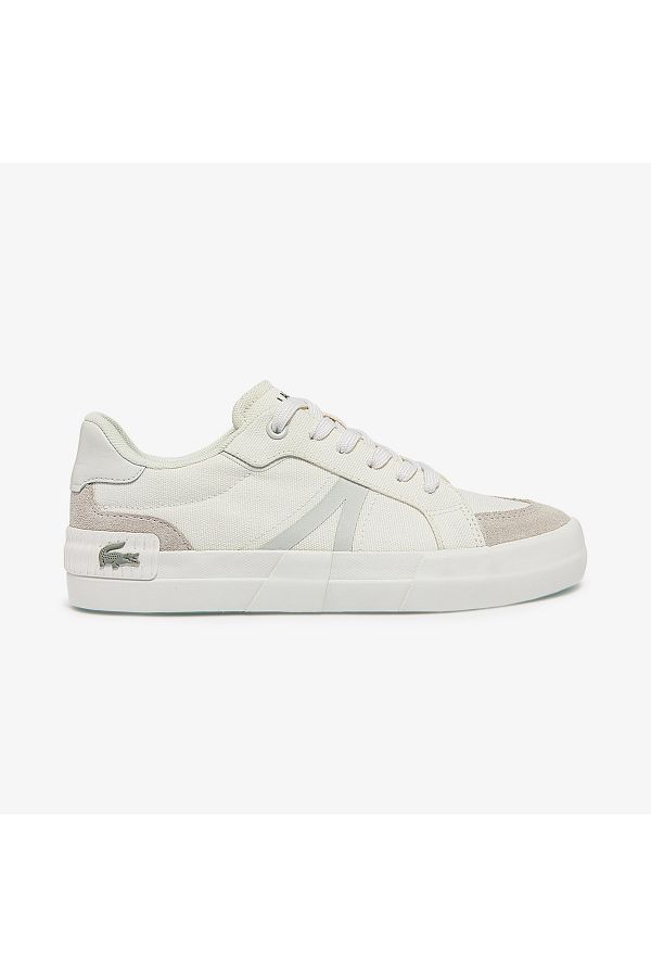 Lacoste-حذاء رياضي نسائي L004 باللون الكريمي 1