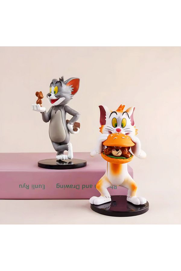 Dek Toy Store-Tom and Jerry 11 cm Special Collectible Figure Set - Add Fun to Your Home for Humorous and Stylish Design 1