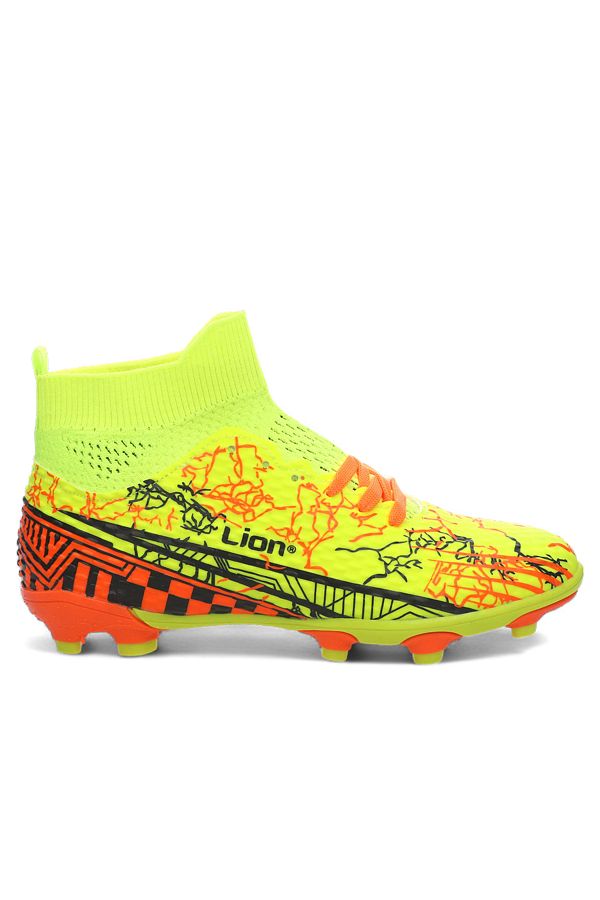 HiraLife Men s Football Cleats Yellow Threaded Base Carpet Field Size Narrow Size 1 Size Can Buy Large Trendyol