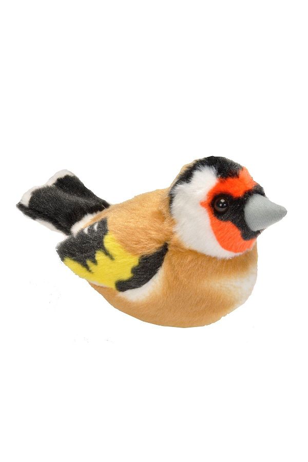 Wild Republic-Pasare jucarie cu sunet Sticlete - EUROPEAN GOLDFINCH 1