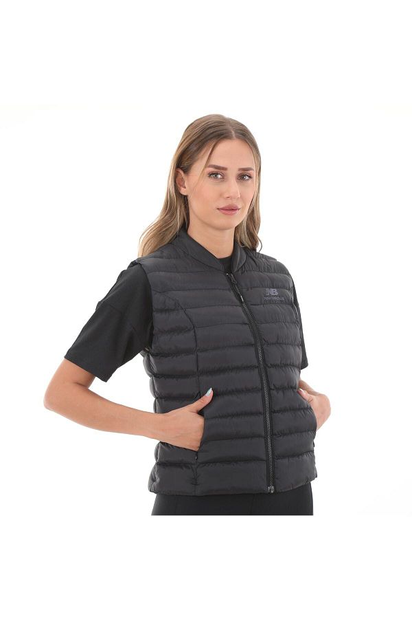 New Balance Wnv3229 Bk Black Women s Vest Trendyol