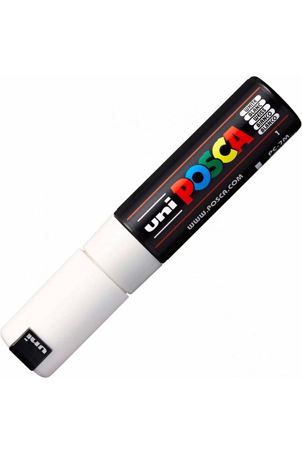 Uni-قلم ملصق أبيض فاخر مقاس 0.7 مم - Ball Posca / Pc1mr 1