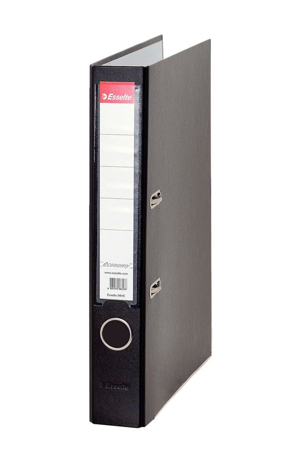Esselte-9945 Eco Μαύρο Πλαστικό Στενό Φάκελο 1