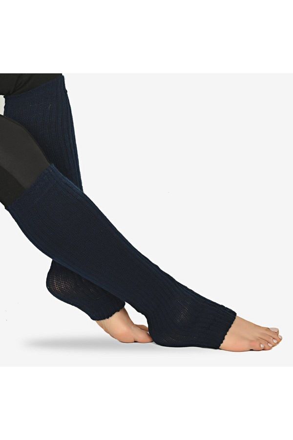 STEPPE BERRY-Women's Navy Leggings Socks 1
