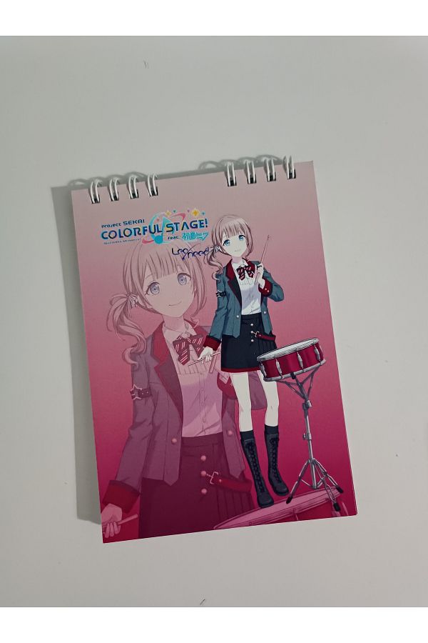 Home-Project Sekai Anime - A6 Spiral Notebook 1
