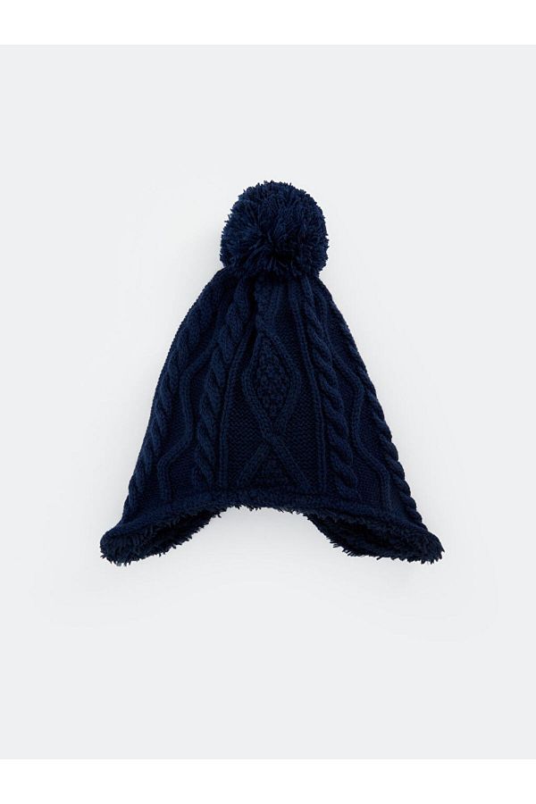 LC Waikiki-Lw – Strickmütze für Babys mit Bommel 1