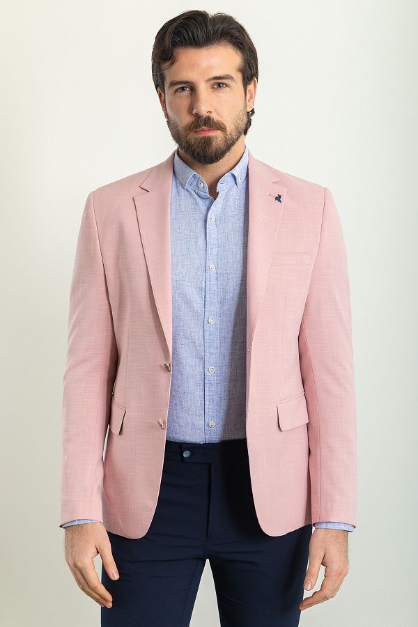 Plain pink jacket online