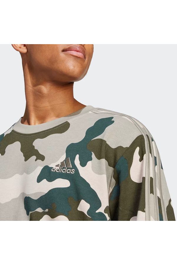 adidas Men s Camouflage Sweatshirt Iv7381 m Camo Crw Trendyol