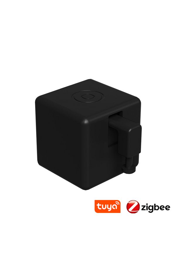 Choice-Black-zigbee Tuya Zigbee Smart Fingerbot Switch Bot Remoter Garage Curtains Button Robot Pusher Work 1