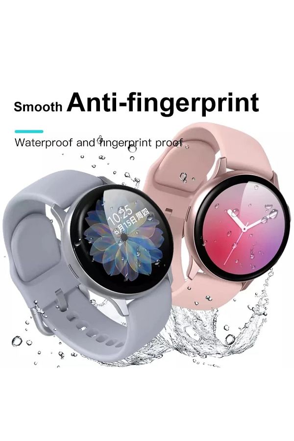 Choice 1 2 3PCS Tempered Glass For Samsung Galaxy Watch Active 2 40MM 44MM Smart Watch Screen Protector Trendyol