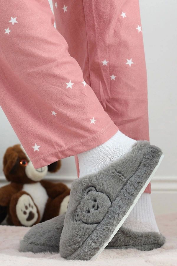 Plush house slippers sale