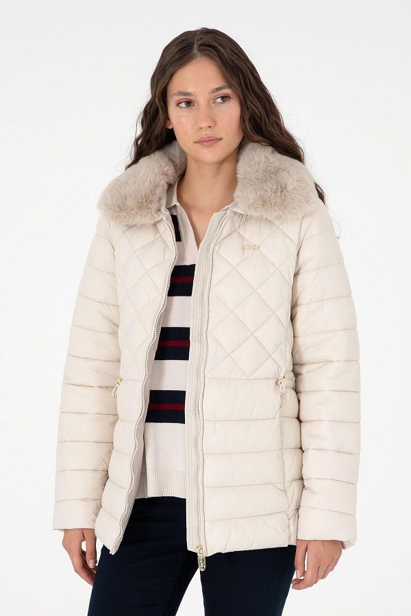 U.S. Polo Assn. Us Polo Assn. G082Sz0Ms 1947749 Women s Coat Trendyol