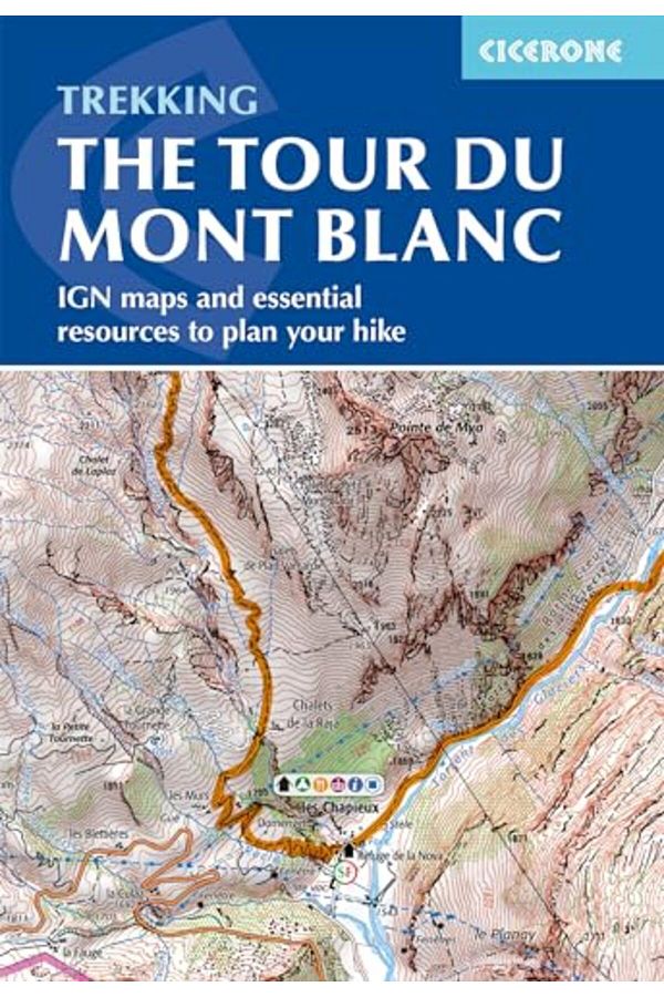 Cicerone Press-Tour du Mont Blanc Map Booklet: IGN maps and essential resources to plan your hike 1