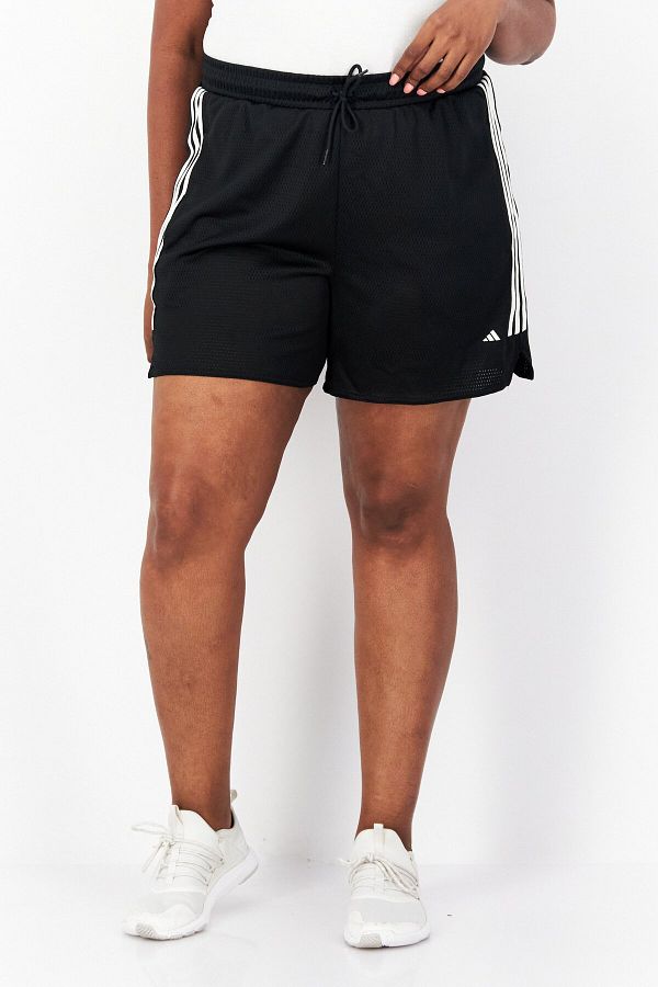 adidas Women Plus Size Training Short Black Trendyol