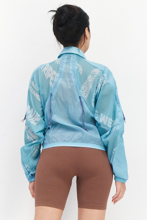 Turquoise adidas jacket discount