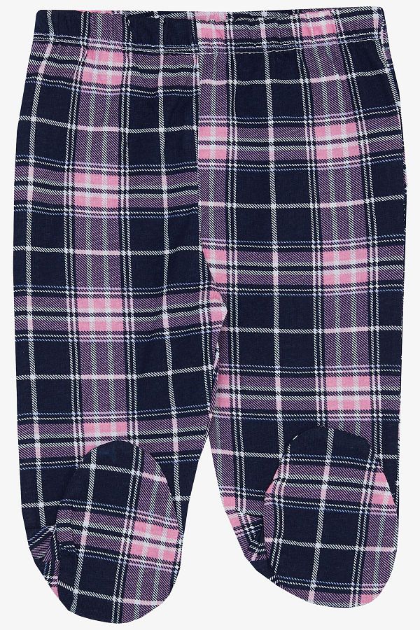 Breeze-6 Months Baby Girl with Booties - Bottom Plaid Pattern, Mixed Color 1