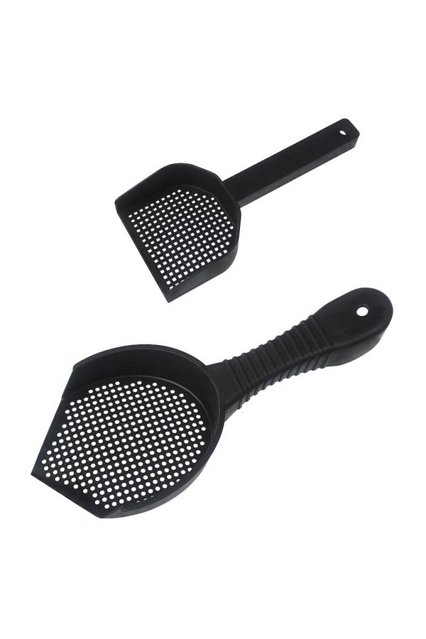 Litter scoop with small holes sale