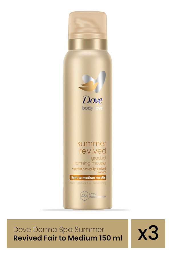 Dove-SPUMA AUTOBRONZANTA 150ML LIGHT/MED x 3 buc 1