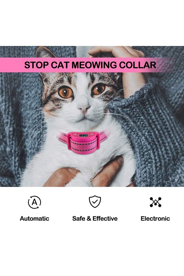 No meow cat collar hot sale