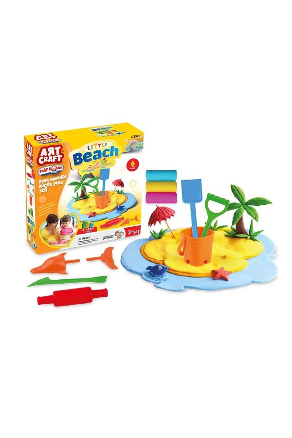 NessiWorld 03577 Dede Beach Set Play Dough 150 gr Trendyol