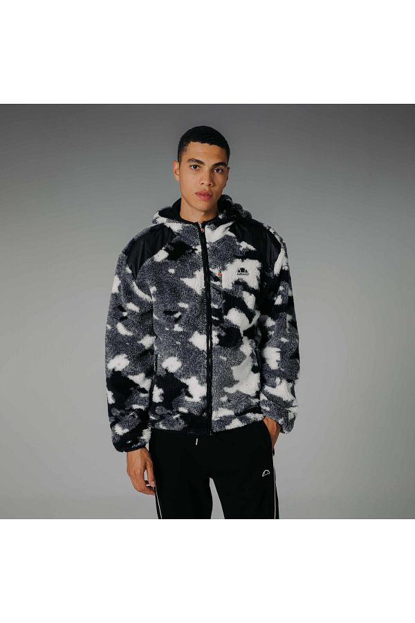 Ellesse Zippered Hooded Men s Sweat Em235 Bkd Trendyol
