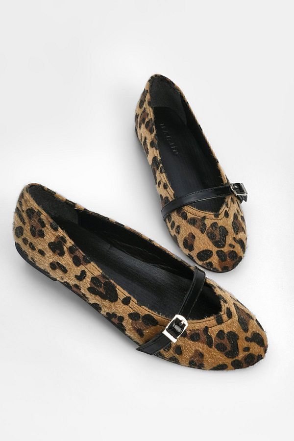 Marjin-Dámské páskované baleríny Tariz Leopard 1