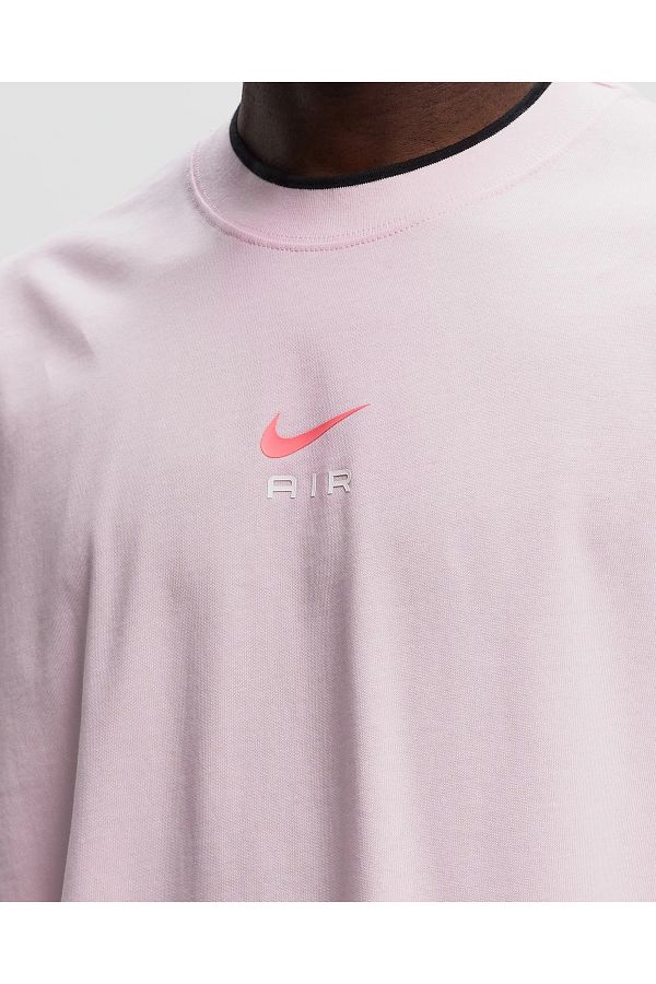 Nike swoosh 2 logo t shirt pink new arrivals