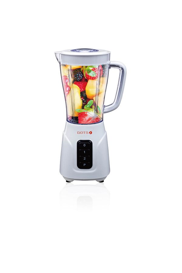 DOTS-2 In 1 Multi Functional Blender 1.5 Liter with Grinder - 500 Watt - Whiite 1