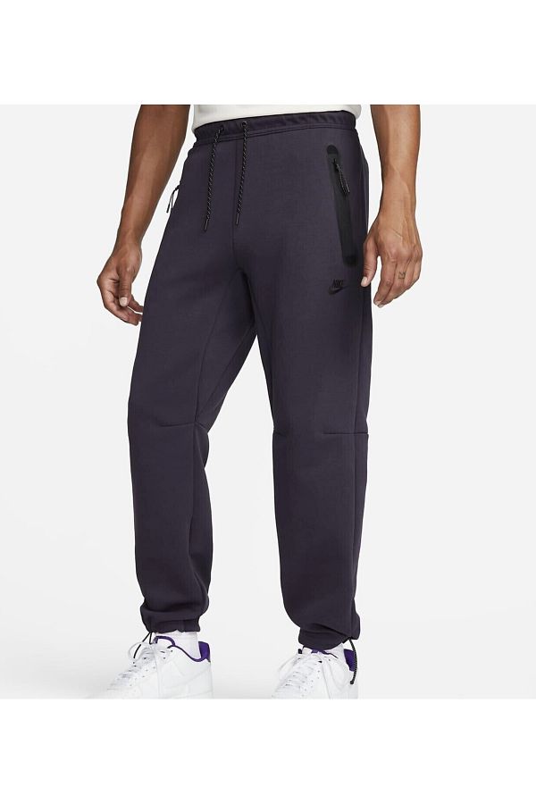 Nike tech fleece joggers purple top