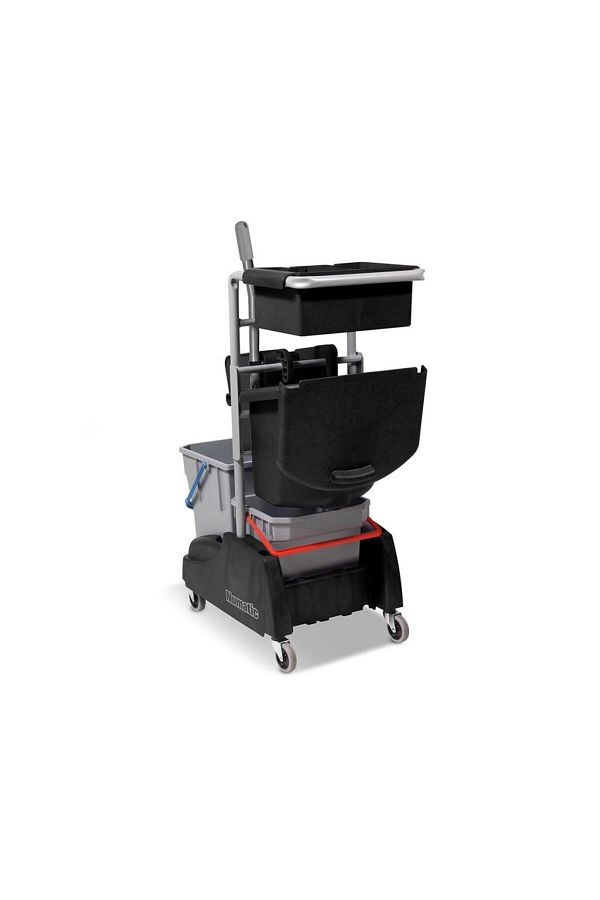 NUMATIC-Tmr 2815w Double Bucket Garbage Collection Cleaning Car 1