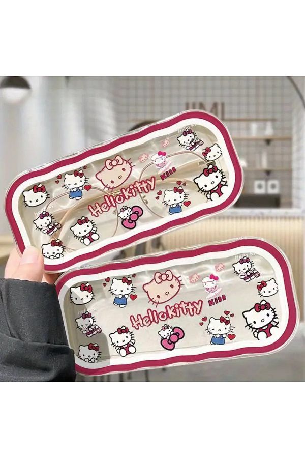 bundle island-Hello Kitty Figured Glasses Storage Container Multi-Purpose Box 1 Pcs 1