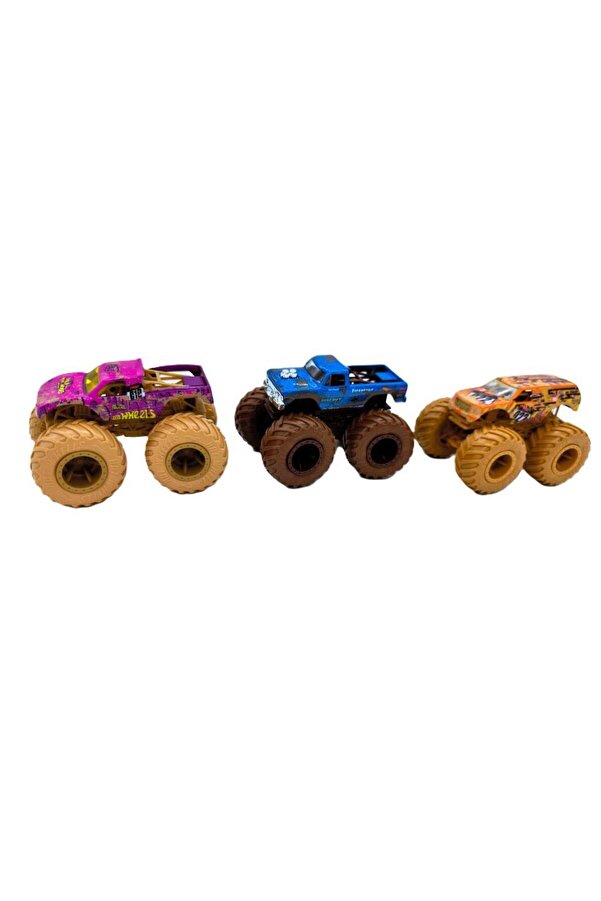 HOT WHEELS Monster Trucks 3 lü Paket HNT79