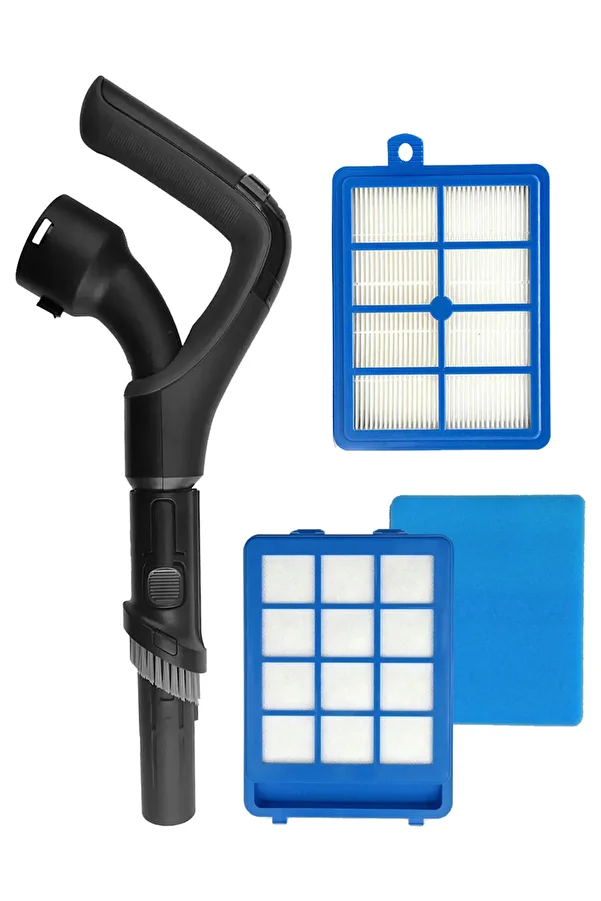 Chisty-Philips Xb9155/07 Marathon Ultimate - 3-Piece Compatible Handle and Hepa Filter Set 1