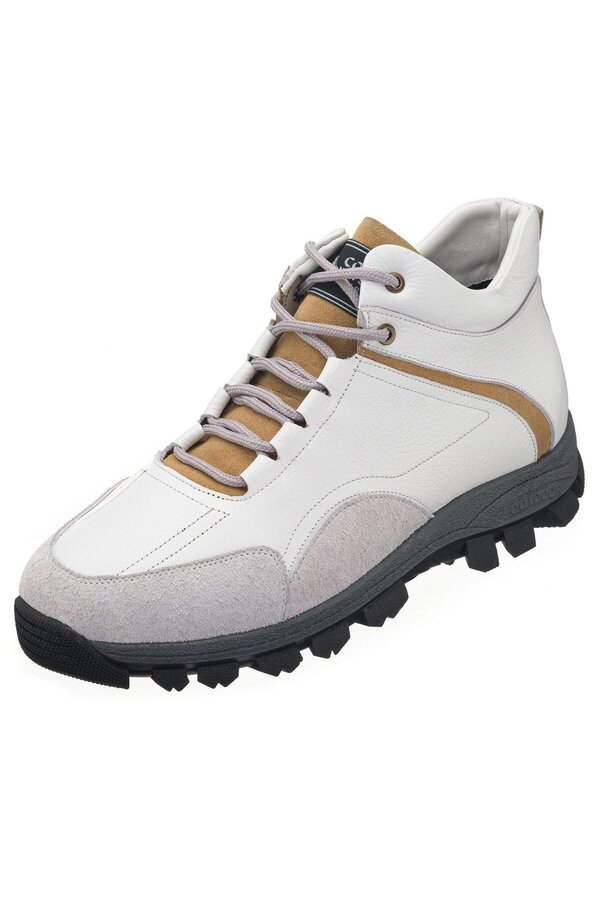 İriadam-Gg1406 White Trekking Sole in Numbers 45,46,47,48,49,50 New Season Top Quality Large Size Men's D 1