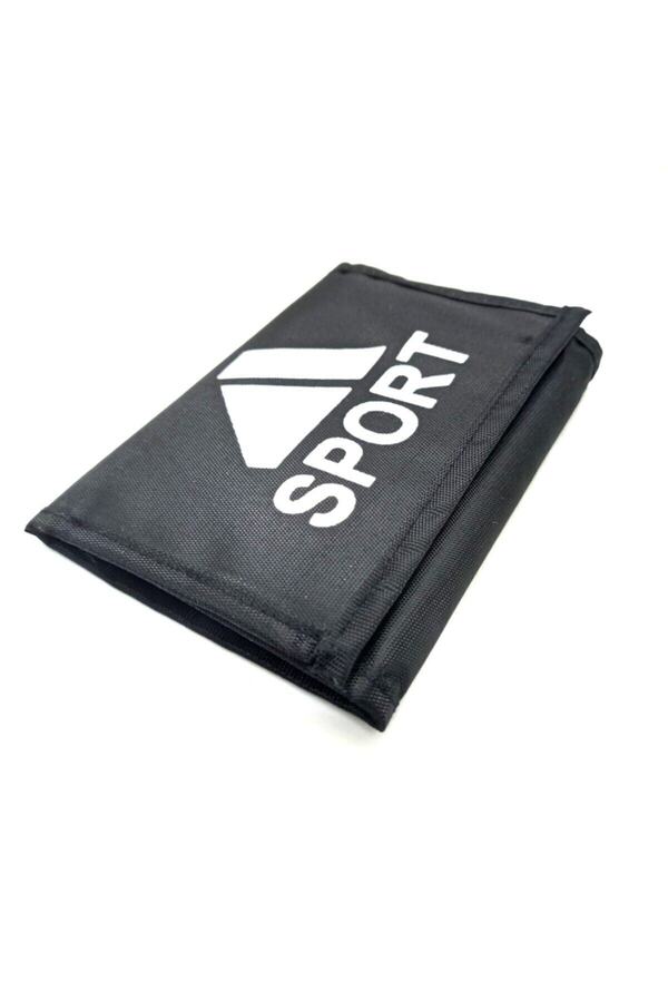 Şener collection-Black Fabric Wallet 1