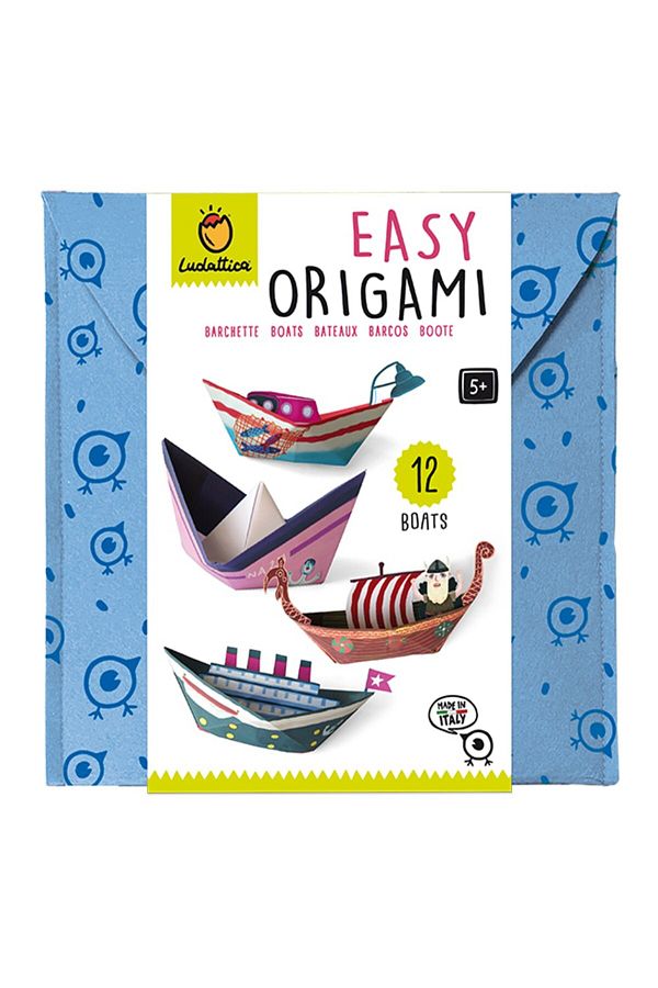 ludattica-Boat Step by Step Origami 1