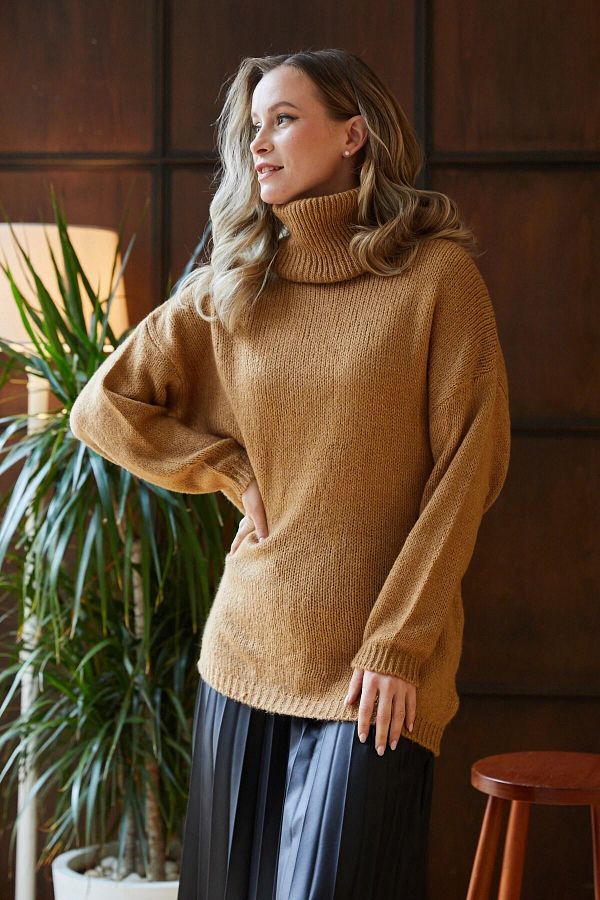 Hotfashion Turtleneck Knitwear Sweater Trendyol