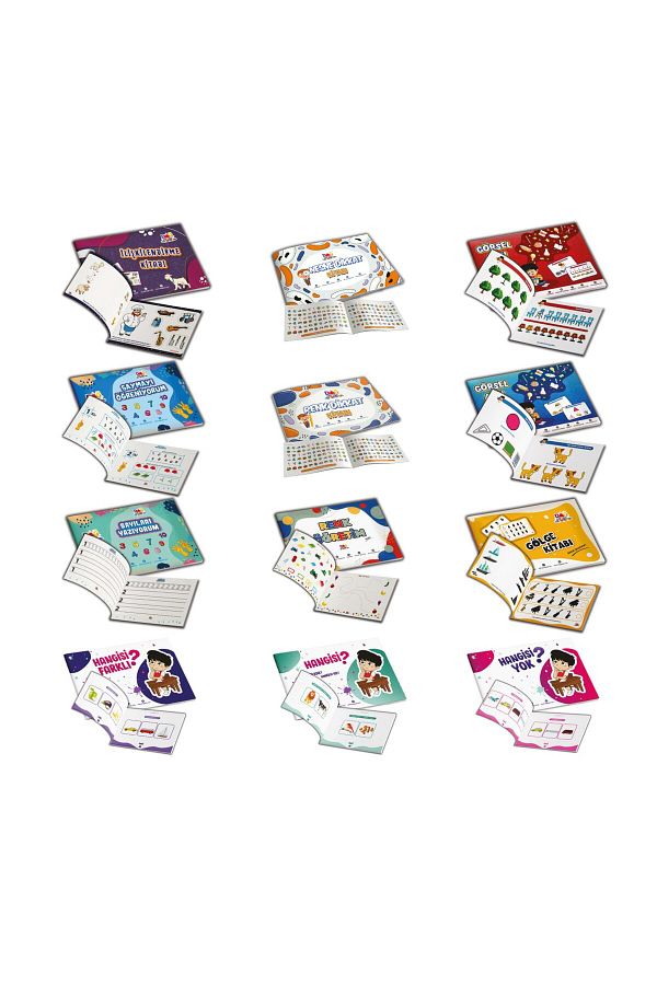Dağ Yayıncılık-Cognicial Enhancement 12 Book Set 1