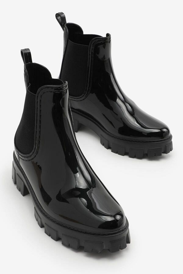 Waterproof patent leather boots online