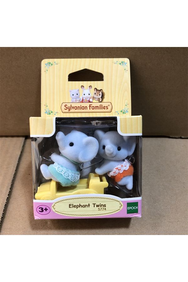Sylvanian families elephant twin babies top