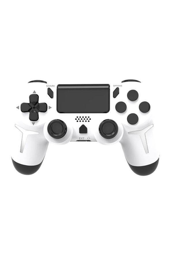 choice2-جيروسكوب GAMINJA أبيض بستة محاور مع اهتزاز مزدوج ولوحة لمس ولوحة ألعاب لاسلكية ووحدة تحكم بلوتوث F 1