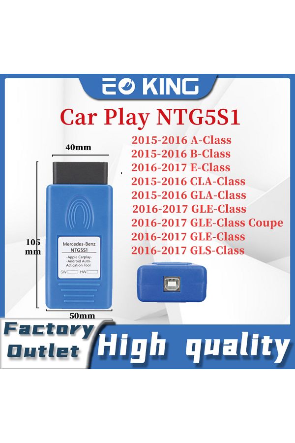 Choice-NTG5S1 CarPlay for Apple/Android NTG5 OBD2 for Mercedes Benz Automotive Diagnostics 1
