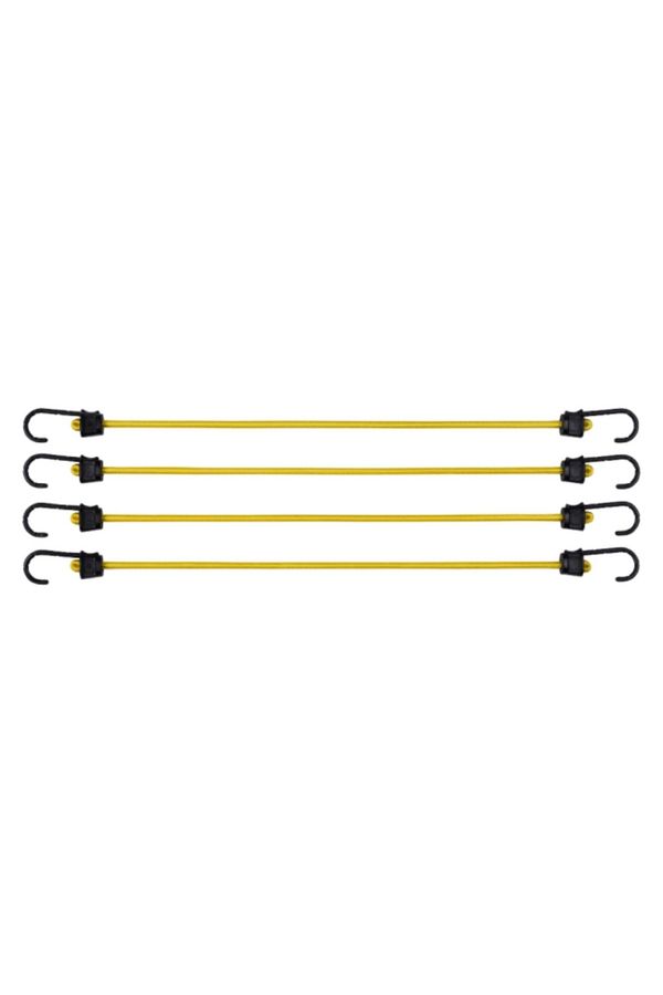 Keeper-4-Piece High Elasticity Bungee Cord Set with Hooks 24inch 1