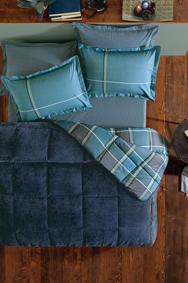 Puffy-Leoni Single Threefy Sleeping Set - Navy Blue 1
