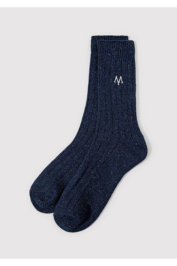 Navy blue boot socks deals